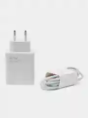 Быстрое зарядное устройство Xiaomi + кабель USB - Type-C