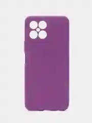 Красный чехол для Honor X6A, X6, X8, X8A, противоударный, с бархатом внутри