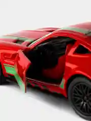 Красный машинка игрушка металлическая 1:32, 12 см, с инерцией. Детская машинка коллекционная