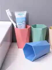Стакан пластиковый для зубных щеток, чашка для полоскания рта, 4 цвета