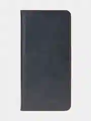 Черный чехол-книжка для Xiaomi 14T (5G) из высококачественной искусственной кожи