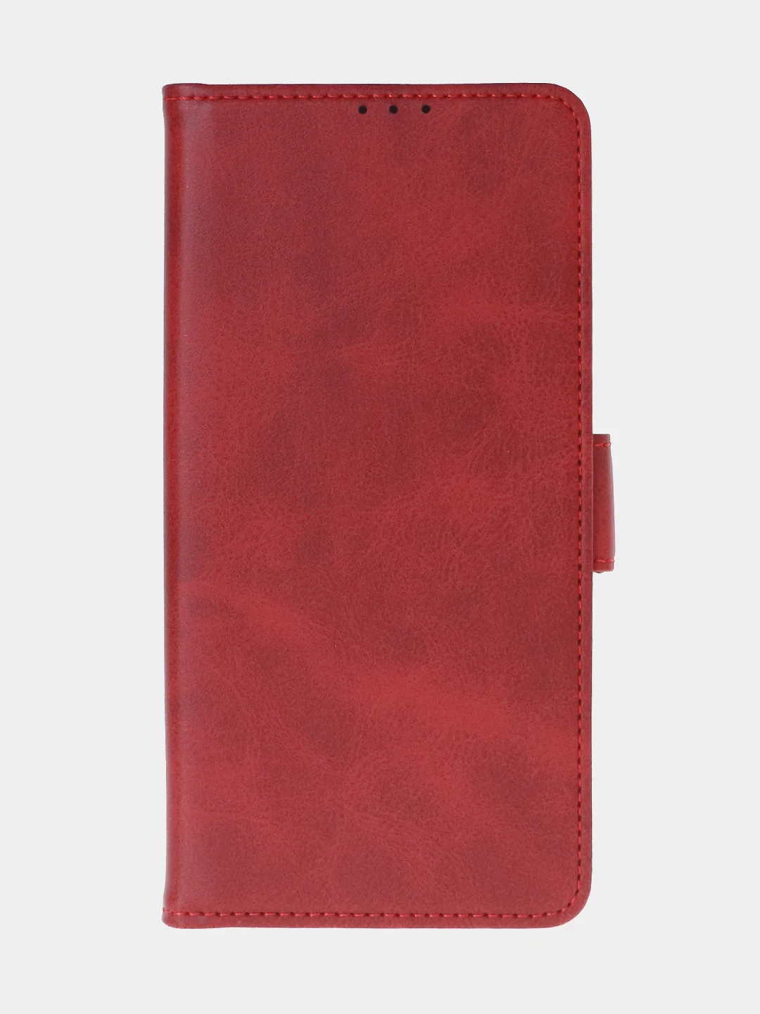 Алый чехол-книжка для Xiaomi 14T (5G) из высококачественной искусственной кожи