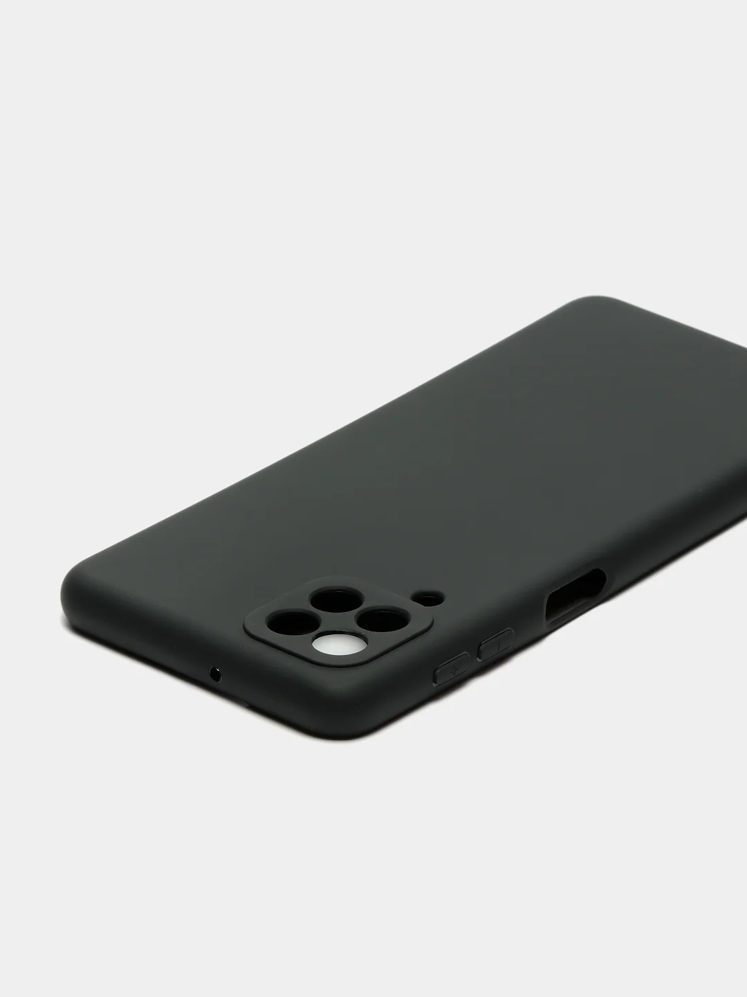 Черный чехол Samsung Galaxy Galaxy A22 4G M32 M22 (Самсунг А22) силиконовый