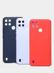 Чехол Realme C21Y/C25Y, силиконовый, с защитой камеры, Реалми С21У С25У