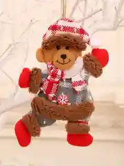 Конфетный новогодние игрушки на елку "Дед Мороз", "Снеговик", "Олень", "Мишка"