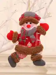 Коралловый новогодние игрушки на елку "Дед Мороз", "Снеговик", "Олень", "Мишка"