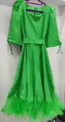 Платье женское с поясом