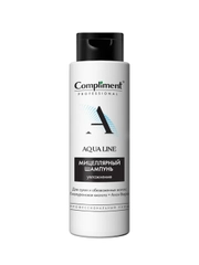 Compliment PROFESSIONAL AQUA LINE МИЦЕЛЛЯРНЫЙ ШАМПУНЬ ДЛЯ УВЛАЖНЕНИЯ ВОЛОС, 250мл
