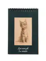 Слоновая кость блокнот/скетчбук/ежедневник/записная книжка/смешбук/кешбук с котиками, котоблокнот