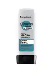 Compliment 60 СЕКУНД Маска для волос ДЛИНА И СИЛА, 200мл