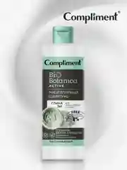 Compliment Biobotanica active Мицеллярный шампунь Глина 3 в 1, 380мл