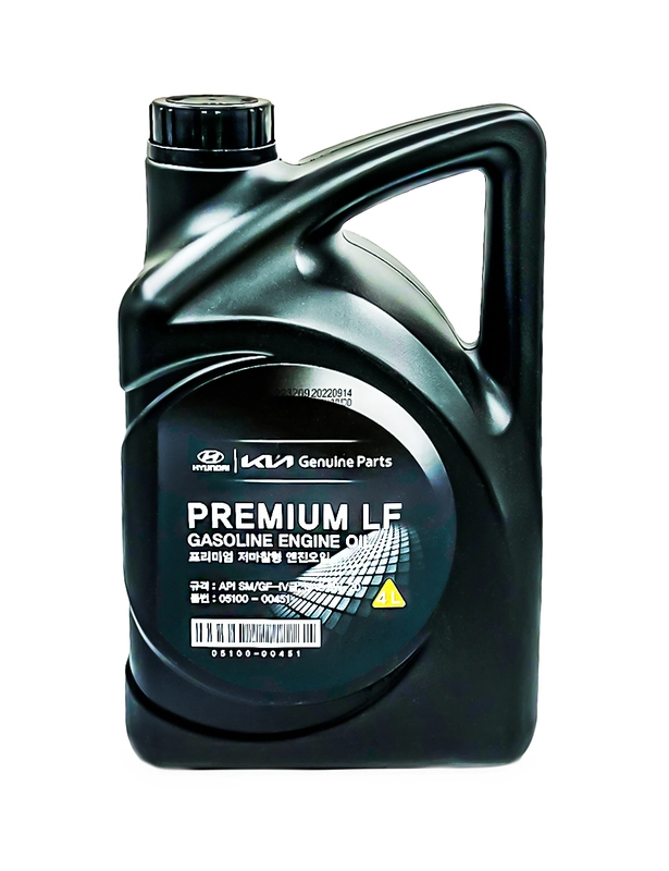 Моторное масло  HYUNDAI/KIA MOBIS Premium LF Gasoline 5W-20 Арт.0510000451