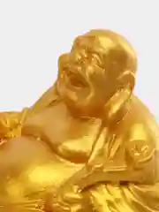 Золотой статуэтка Хотей золотой, бог богатства фен шуй