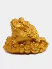 Золотой денежная жаба большая фен шуй
