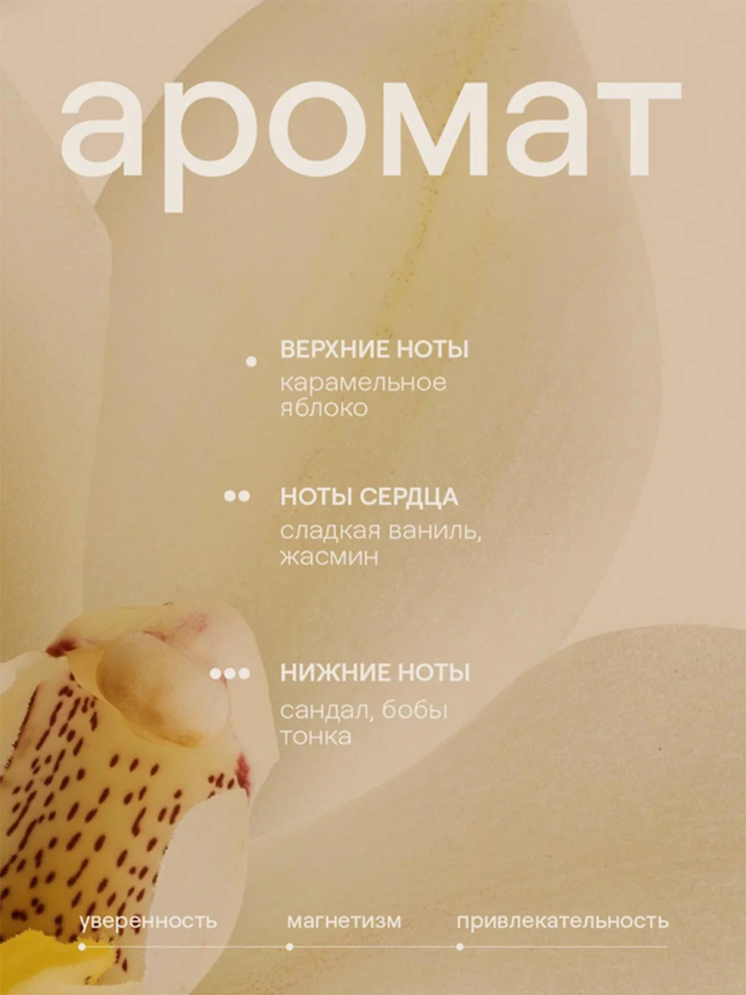 Парфюмированный гель для душа 4FRESH beauty "Сливочная ваниль и бобы тонка", 900 мл