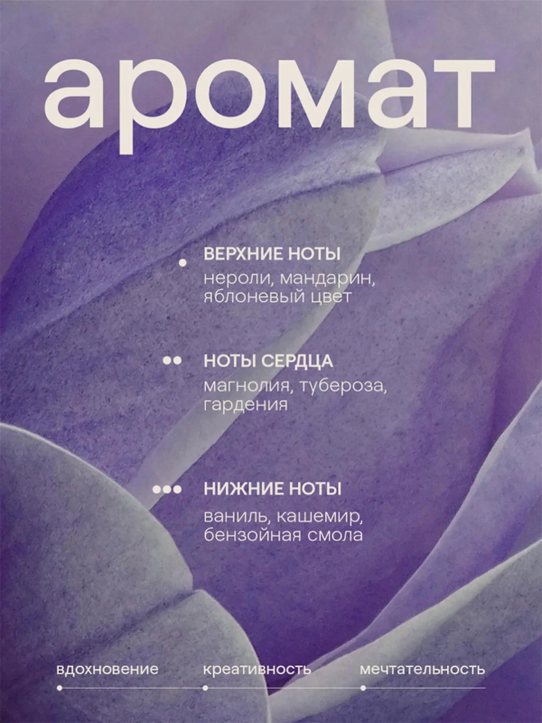 Парфюмированный гель для душа 4FRESH beauty "Вечерняя магнолия и нероли", 900 мл