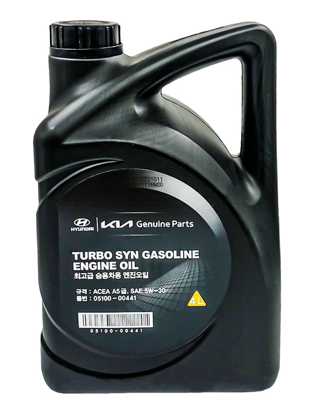Масло моторное HYUNDAI MOBIS 5W-30 Turbo SYN (4л) Арт. 0510000441