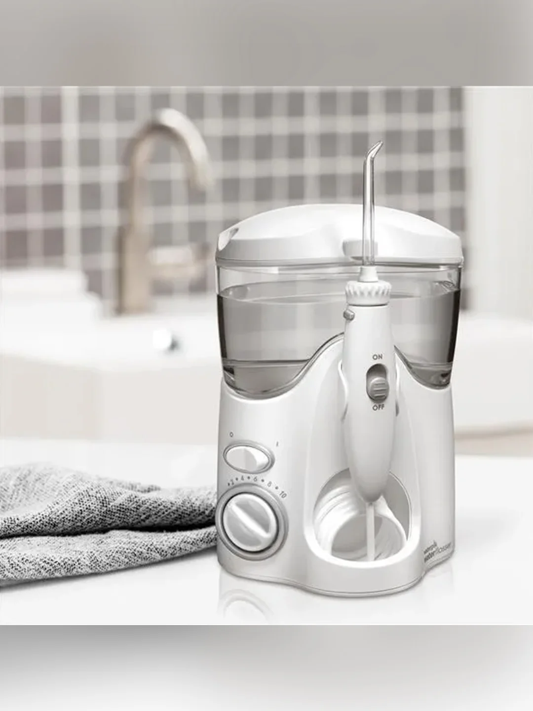 Ирригатор для полости рта Waterpik WP-100 EU Ultra белый