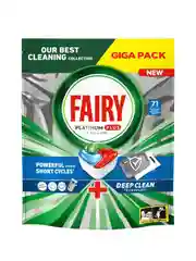 Капсулы для Посудомоечной Машины Fairy Platinum Plus Все-В-Одном, Свежесть трав, 71 шт.