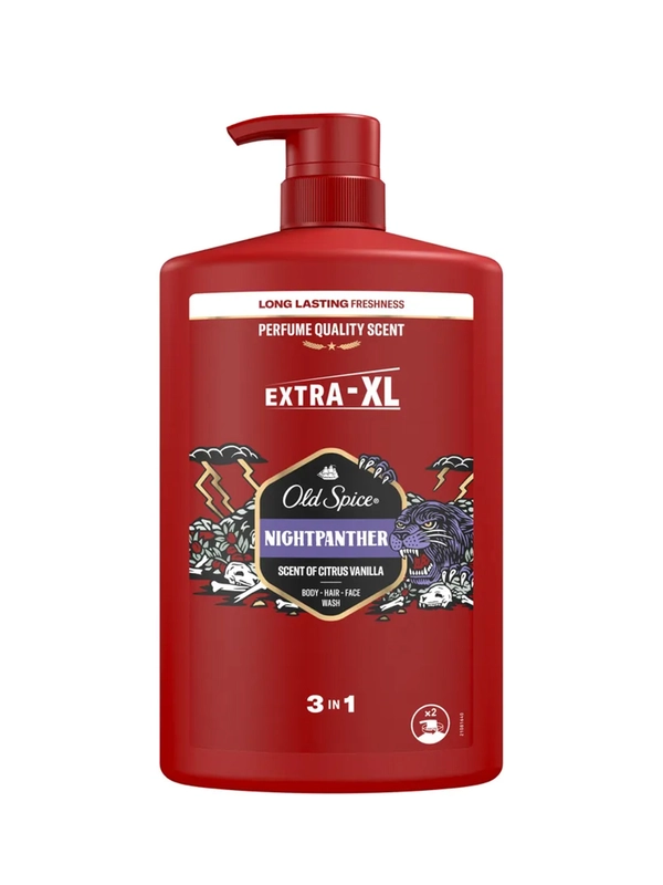 OLD SPICE Гель для душа + шампунь 3в1 Nightpanter 1 л