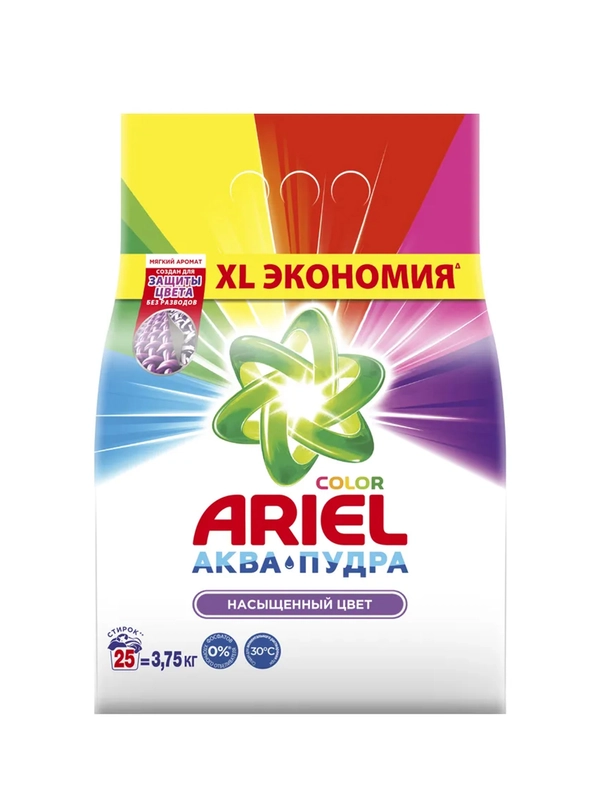 Стиральный порошок Автомат Ariel Color 25 стирок 3,75 кг