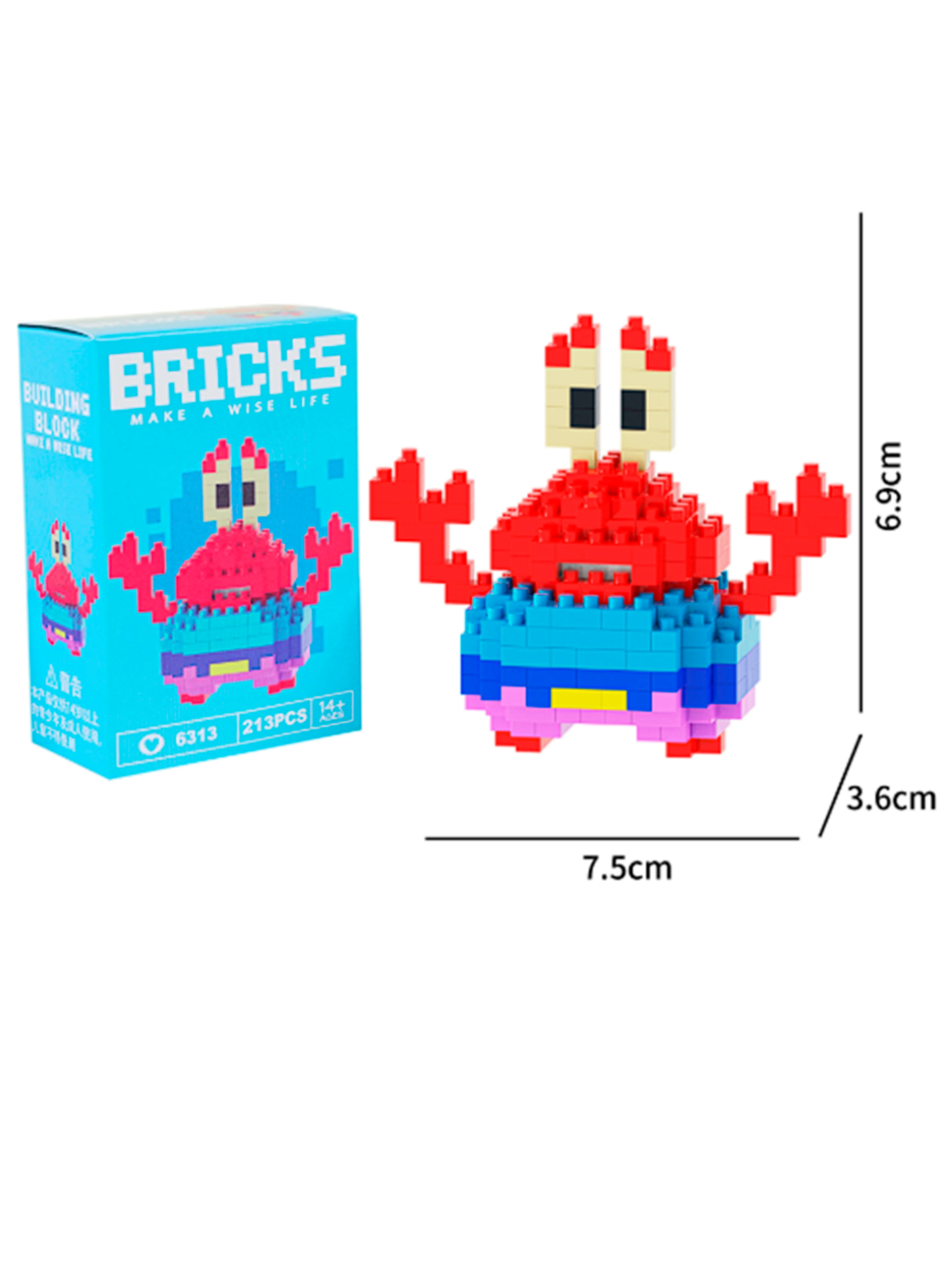 Мини-конструктор Лего, 3D фигурка/игрушка из мультиков