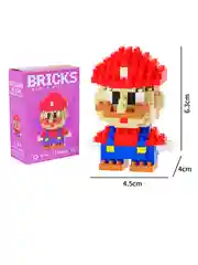 Алый мини-конструктор Лего, 3D фигурка/игрушка из мультиков