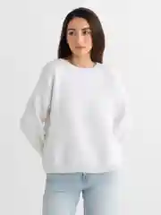 Белый джемпер женский, кофта, свитер, пуловер