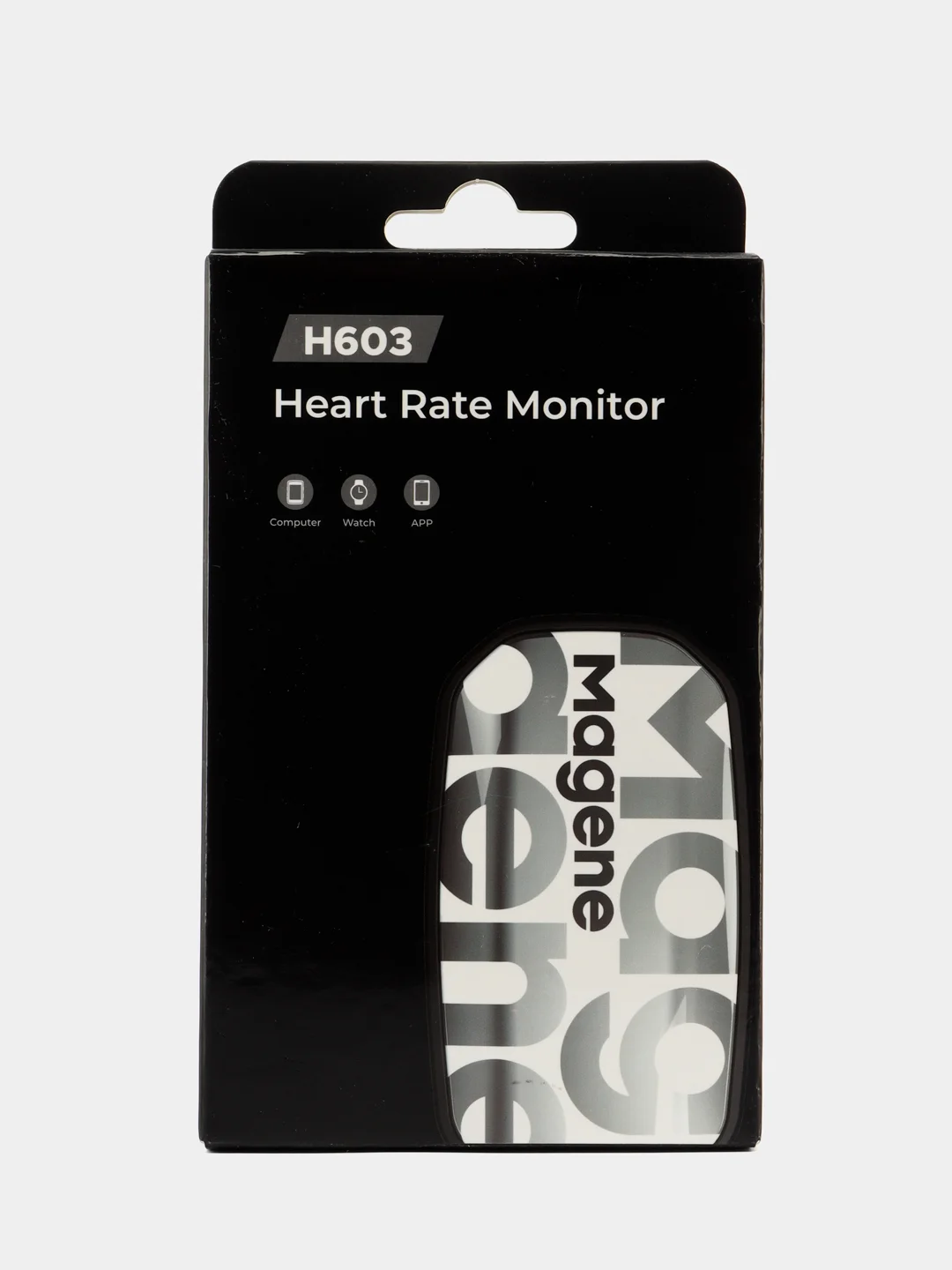 Нагрудный пульсометр Magene H603 (монитор сердечного ритма), цвет: красный