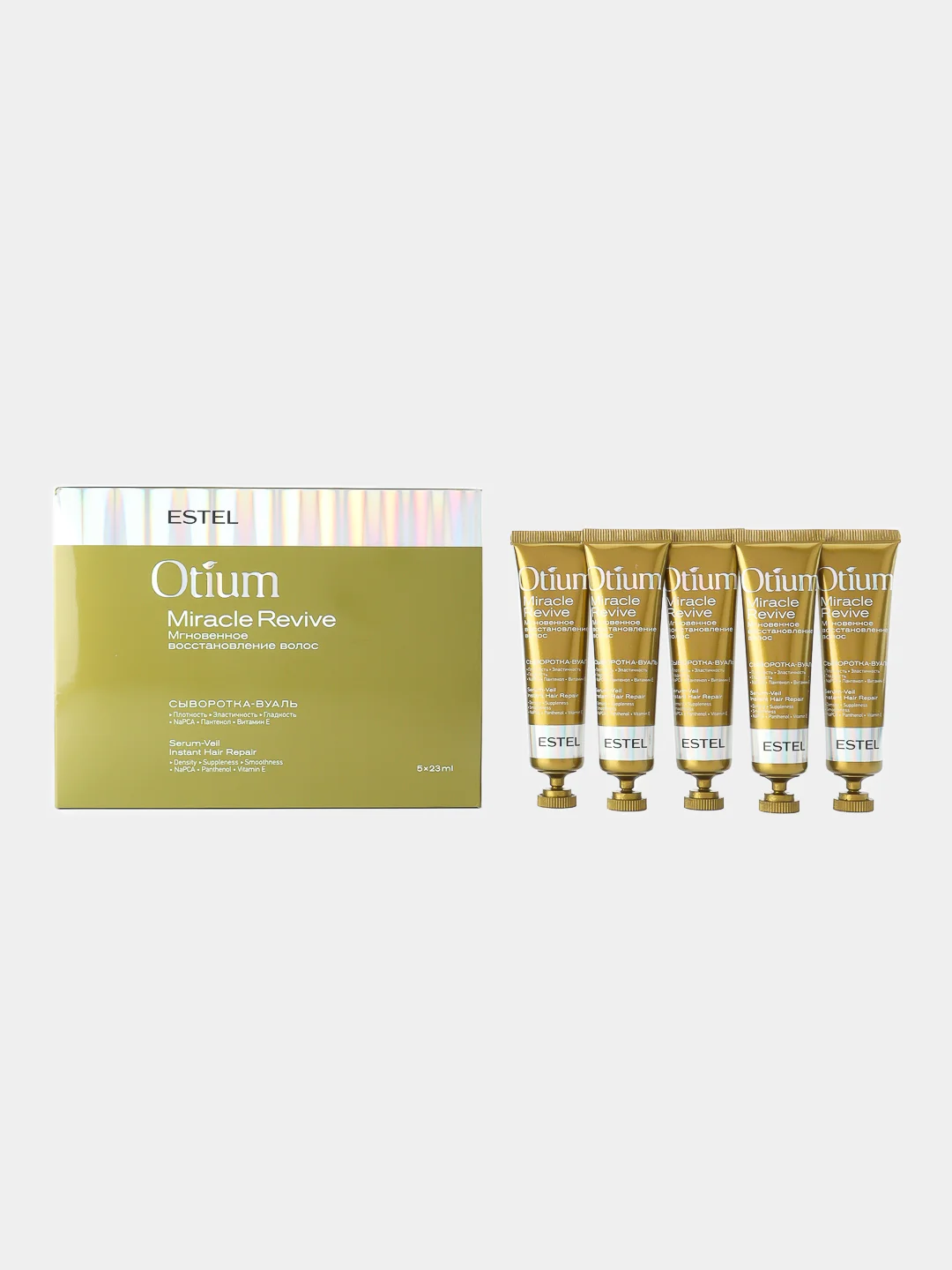 Estel Сыворотка-вуаль "Мгновенное восстановление" Otium Miracle Revive, 5х23 мл
