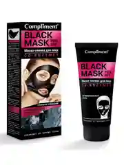 Compliment BLACK MASK Маска-пленка для лица CO-ENZYMES, 80мл