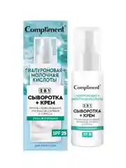 Compliment увлажняющая сыворотка+крем для лица  2 в 1, 50мл