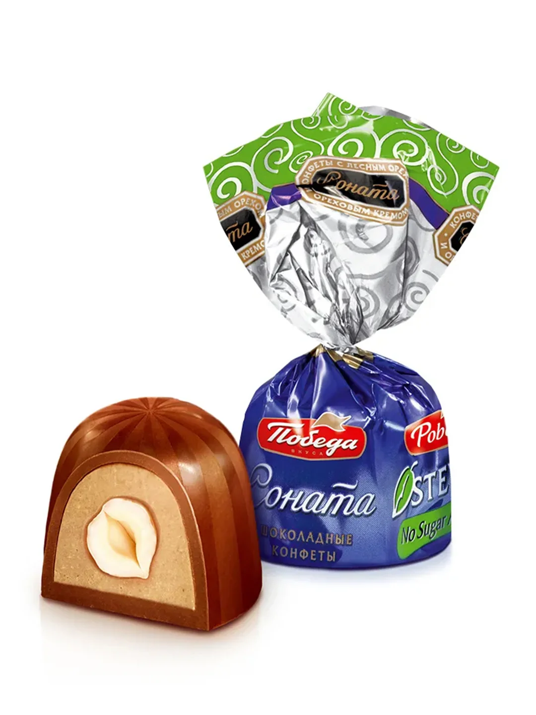 Конфеты "Соната" без сахара, Победа вкуса, 200г
