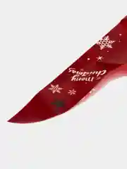 Красный подарочные новогодние пакеты 16*28 см, упаковка с ушками, на день рождения, в детский сад