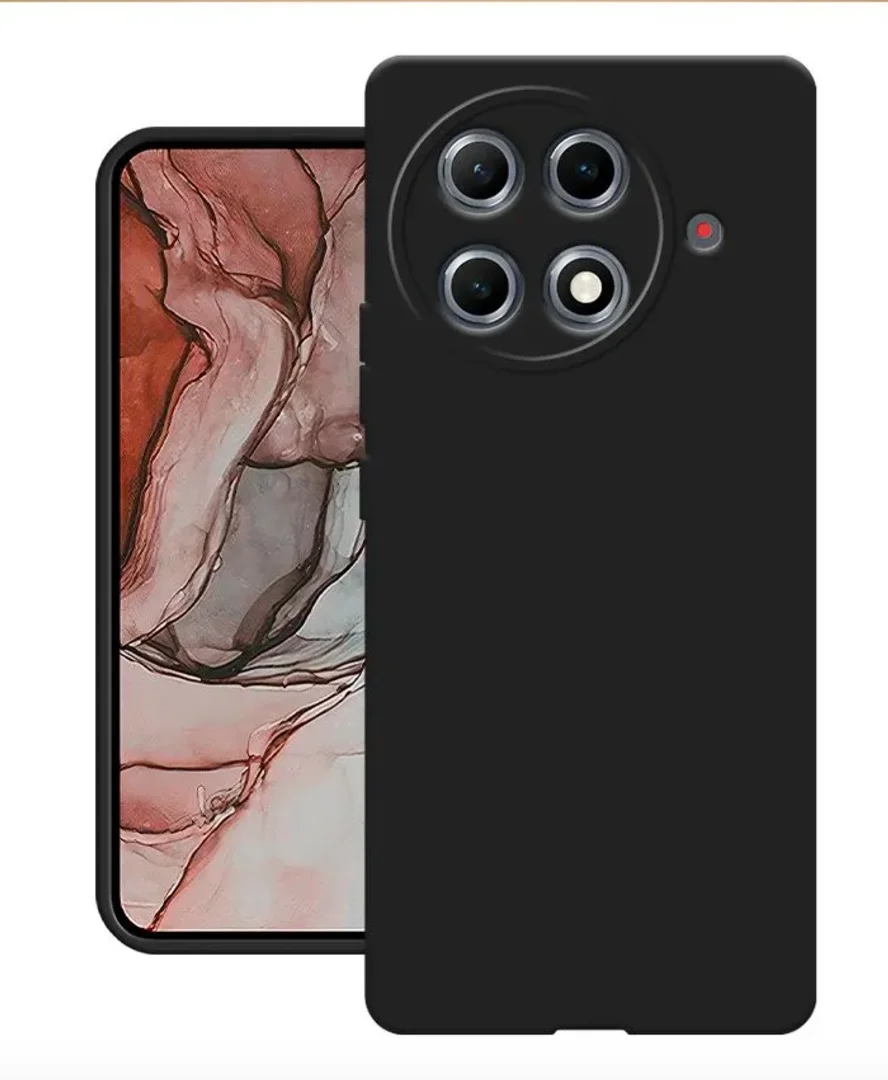 Чехол для Tecno Camon 30S / 30S Pro (Техно Камон 30с Про), черный, прозрачный
