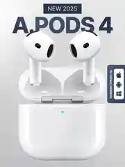 Беспроводные наушники Pods 4, 2025, Сенсорные, для iPhone и Android