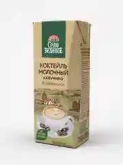 Коктейль молочный Село Зеленое Капучино 2% ульт/п, т/пак 0,2кг