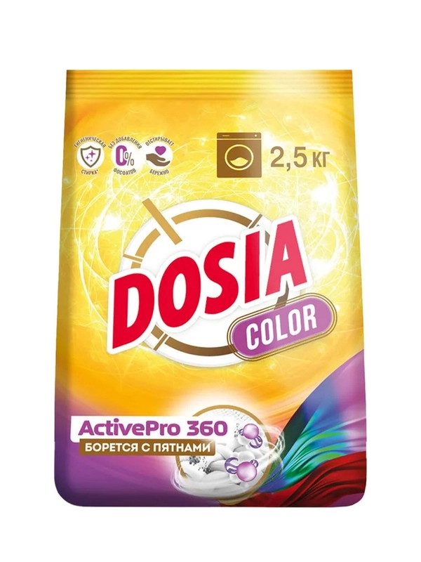 Стиральный порошок DOSIA Optima Color 2,5 кг