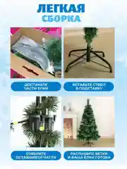 Зеленый елка новогодняя искуссвенная заснеженная с шишками,сосна