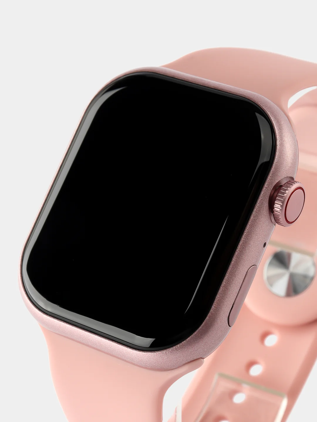 Розовый умные смарт часы Smart watch A8 Pro Max