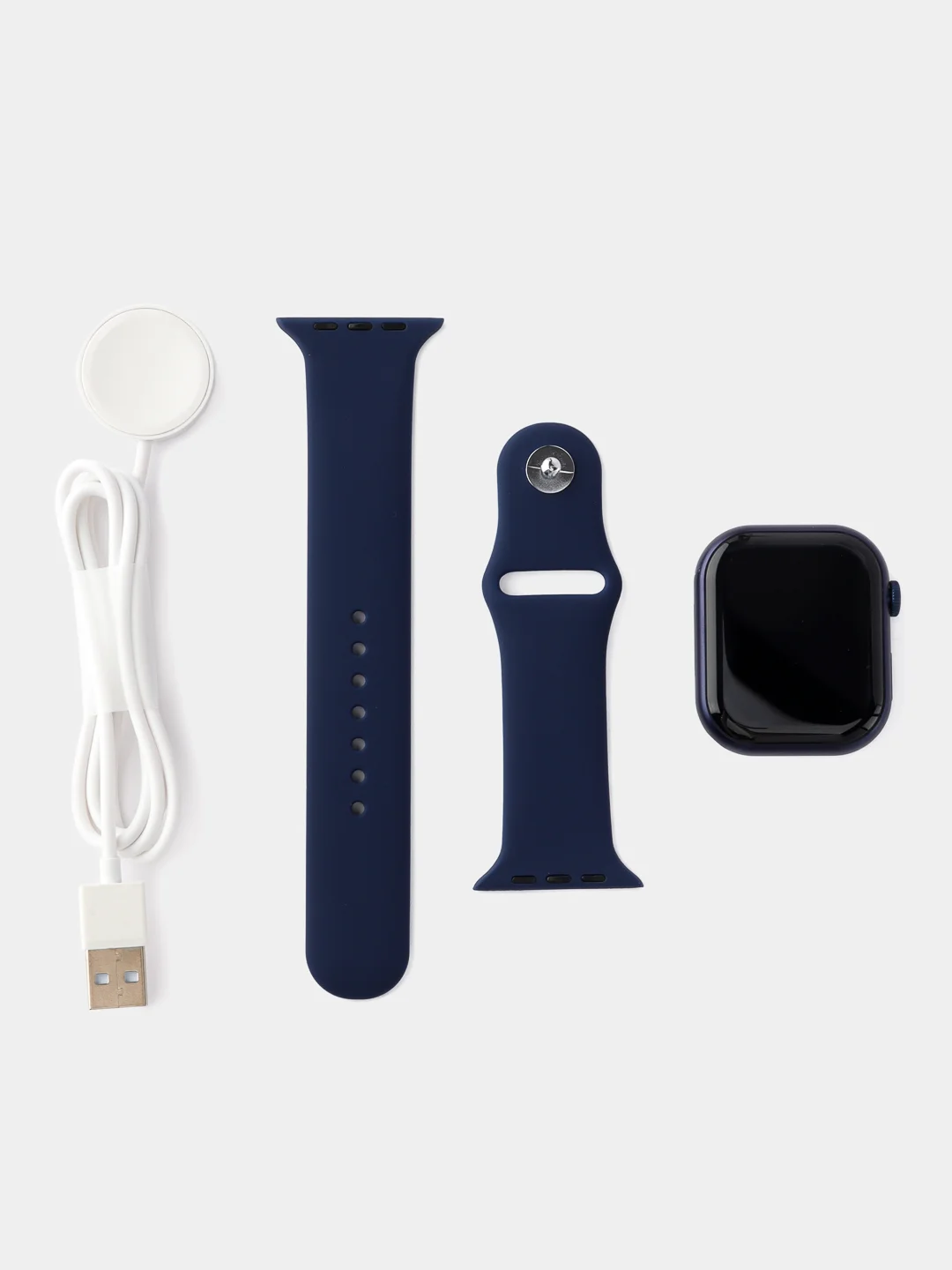 Темно-синий умные смарт часы Smart watch A8 Pro Max