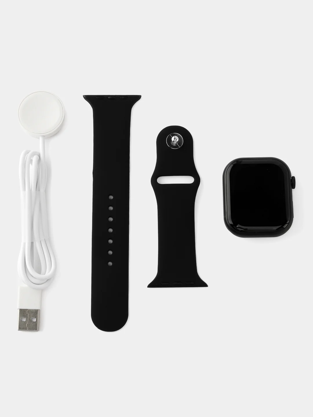 Черный умные смарт часы Smart watch A8 Pro Max