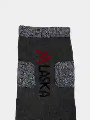Серый теплые носки "Аляска",женские горнолыжные термоноски