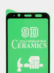 Защитное стекло Samsung Galaxy A8 2018, A6 2018, J6 2018 керамическое гибкое стекло