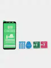 Защитное стекло Samsung Galaxy A8 2018, A6 2018, J6 2018 керамическое гибкое стекло