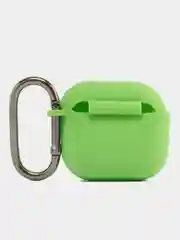 Лайм чехол силиконовый для наушников AirPods 4/Эйрподс 4