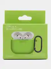 Лайм чехол силиконовый для наушников AirPods 4/Эйрподс 4