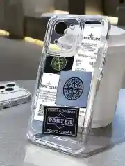 Багровый чехол iPhone 7 / 7 plus / 8 / 8 plus / SE 2020 с принтом силиконовый  Чехол на айфон 7 8 с