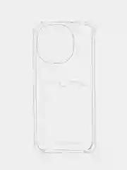 Прозрачный чехол для Tecno Spark Go 1 / Spark GO 2025 (Спарк Го) с карманом для карт прозрачный