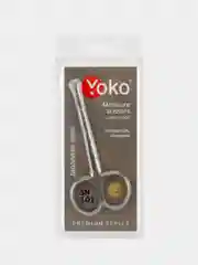 Ножницы для кутикулы YOKO SN 101 японская сталь, ручная заточка длина 103 мм, кромка 19 мм
